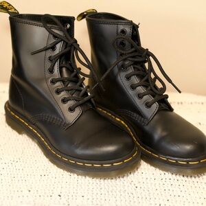 Dr. Martens 1460 Smooth Leather Lace Up Boots